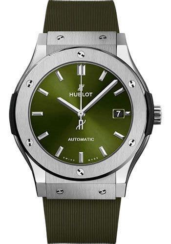 Hublot 542.NX.8970.RX Classic Fusion 42mm Titanium Watch.